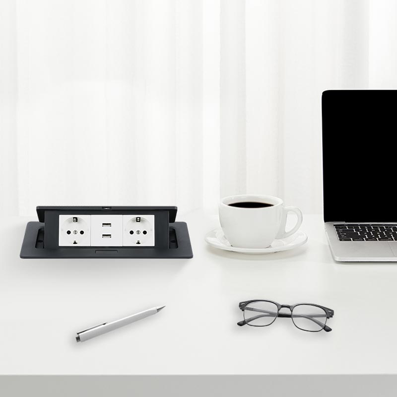 Qual é a altura apropriada para soquetes de mesa?